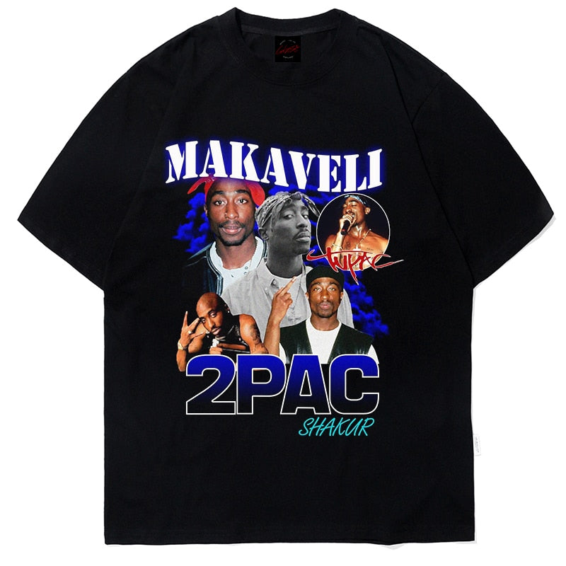 Makaveli 2Pac Shakur Graphic Tee