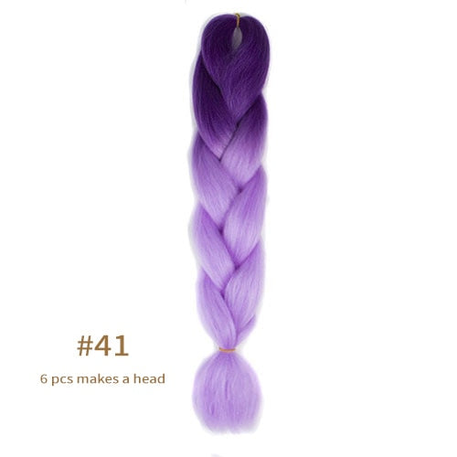 Synthetic Braids Ombre