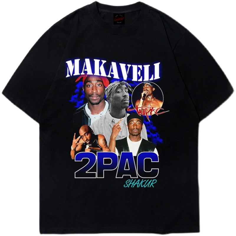 Makaveli Tupac Shakur Graphic Tee