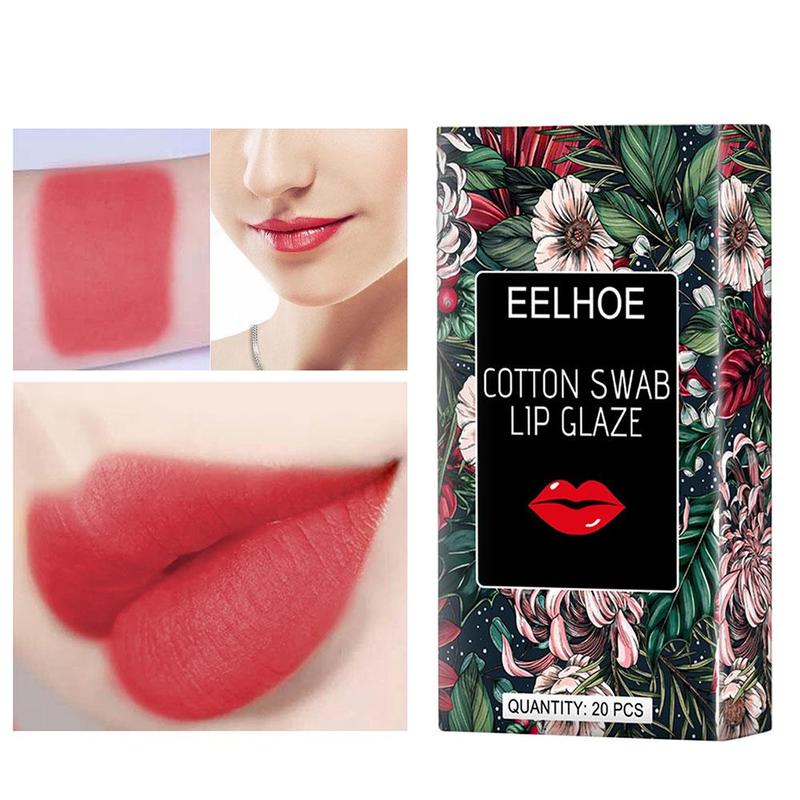 Waterproof Disposable Brushes Cotton Swab Lipsticks