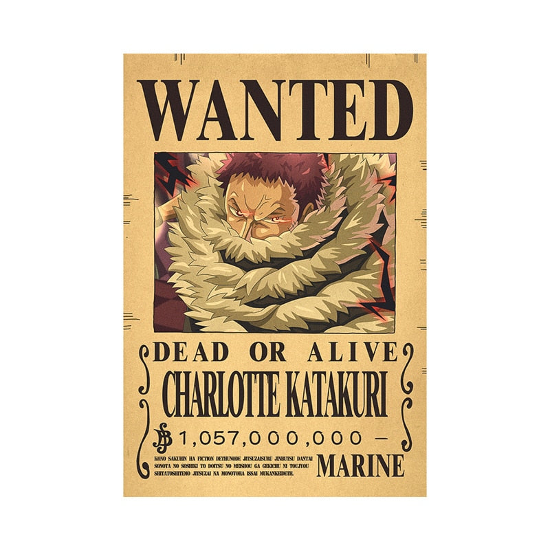 One Piece Bounty Posters