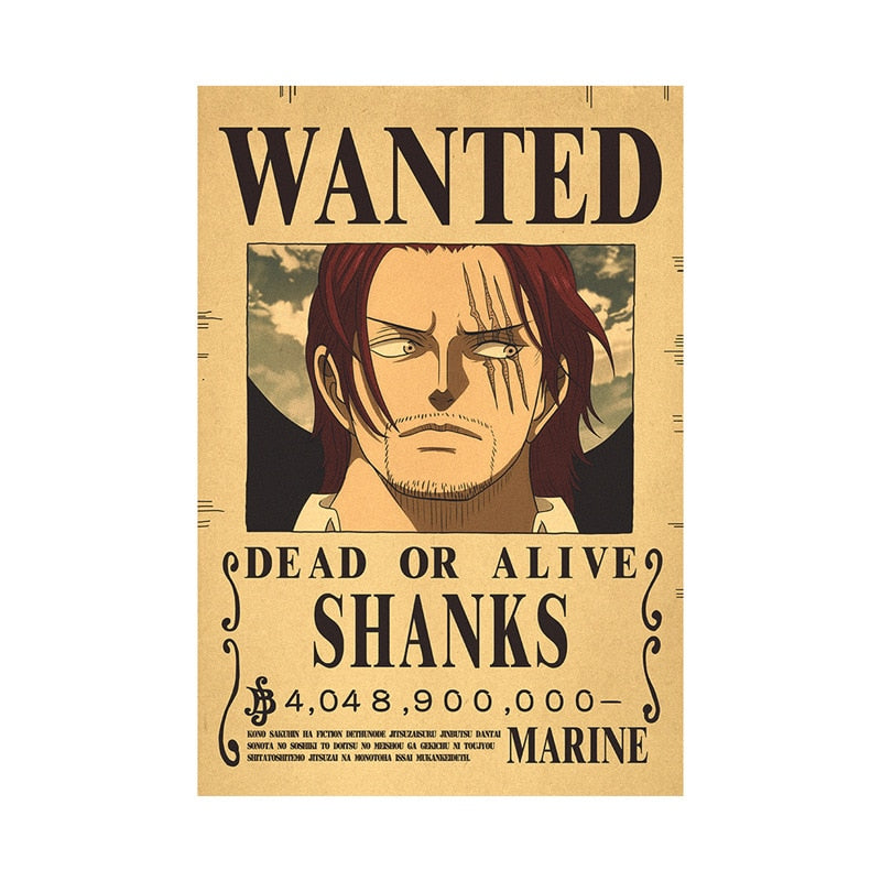 One Piece Bounty Posters