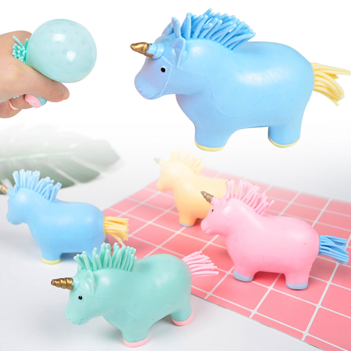 Unicorn Stress Ball Toys Squishy