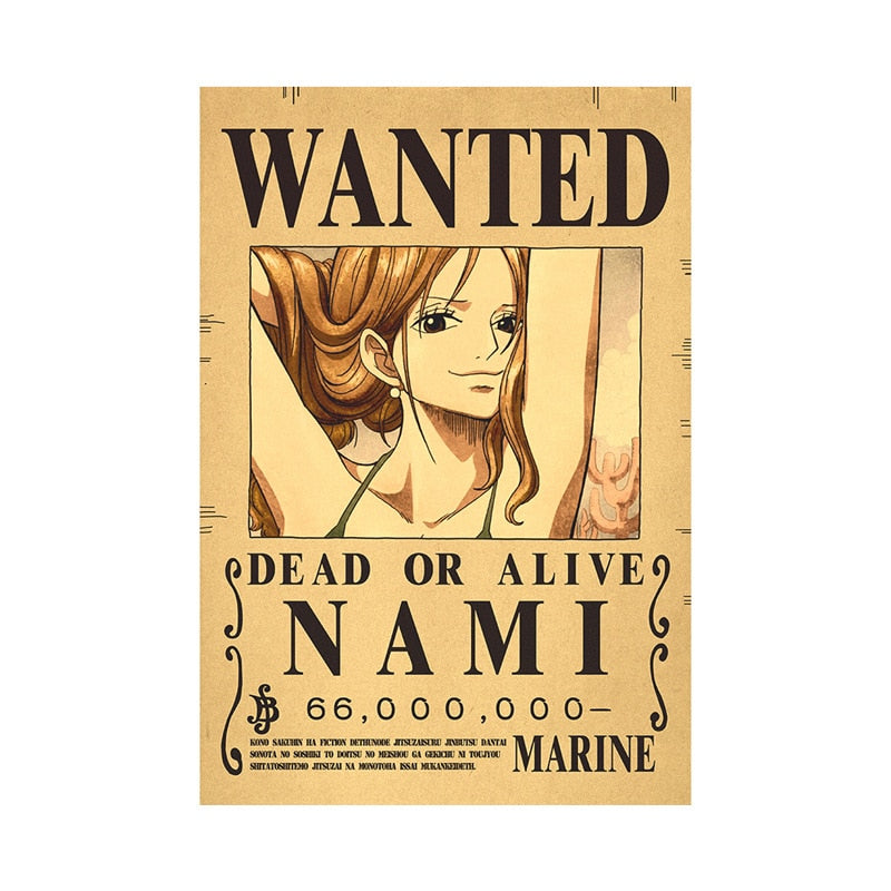 One Piece Bounty Posters