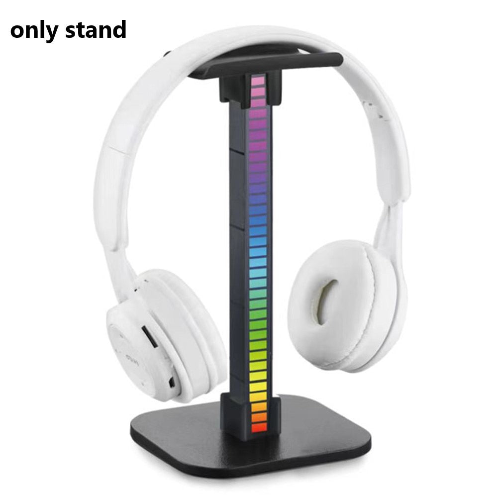 Strip Light Desk Gaming Headset Holder