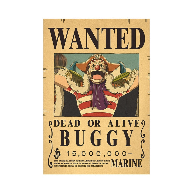 One Piece Bounty Posters