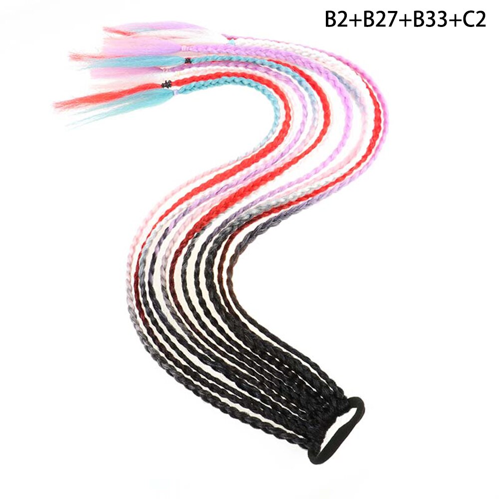 AZQUEEN Rubber Band Hair Ring Braided Ponytail Hair