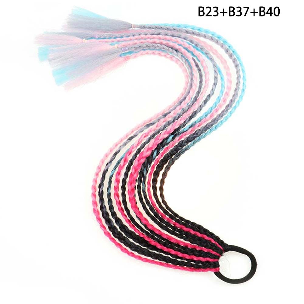 AZQUEEN Rubber Band Hair Ring Braided Ponytail Hair