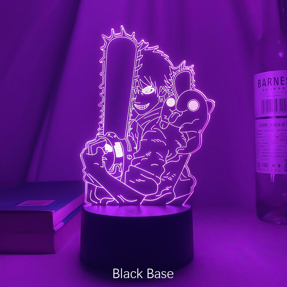 Chainsaw Man LED Decoration