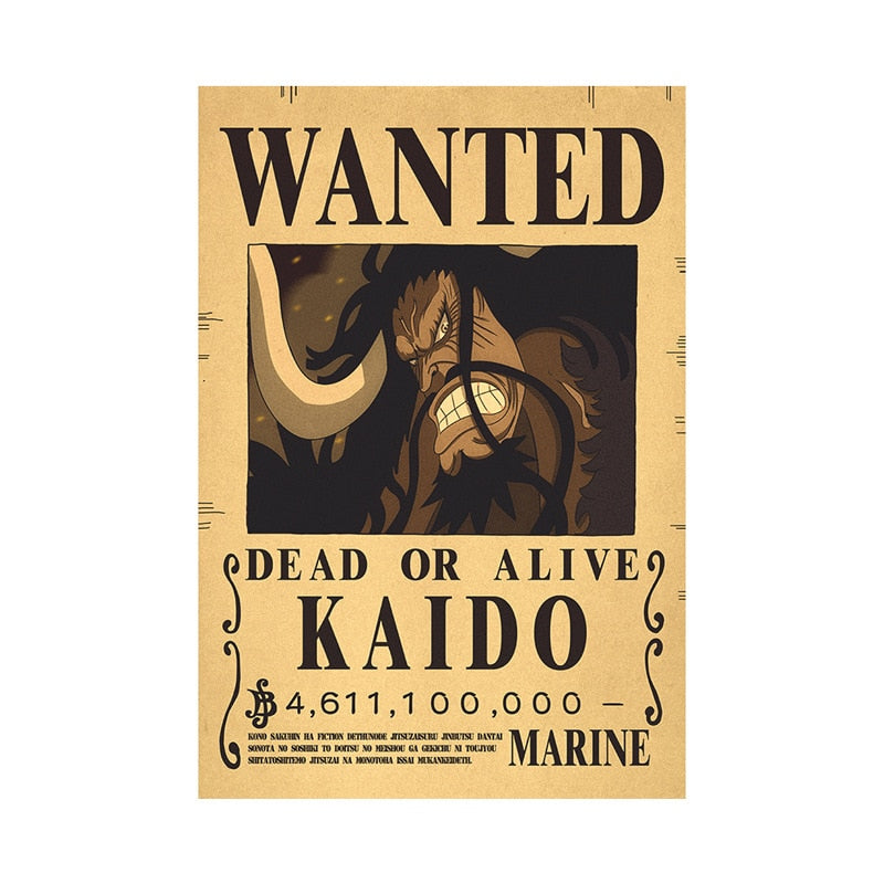 One Piece Bounty Posters