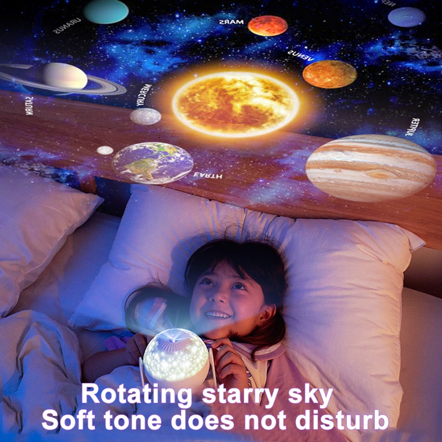 Galaxy Night Light Projector