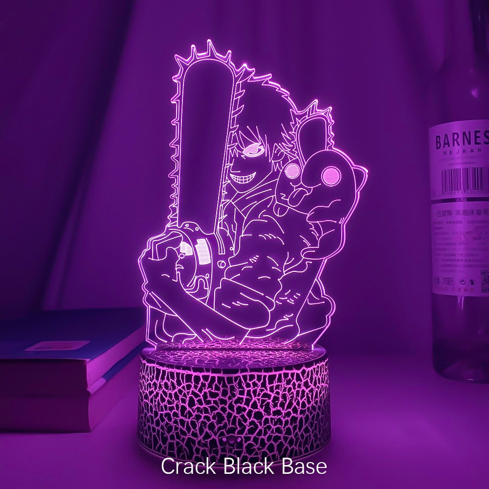 Chainsaw Man LED Decoration