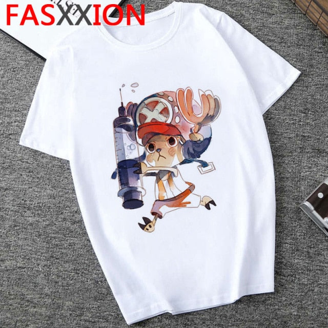 Printed One Piece Doctor Chopper Tee - Wurlis