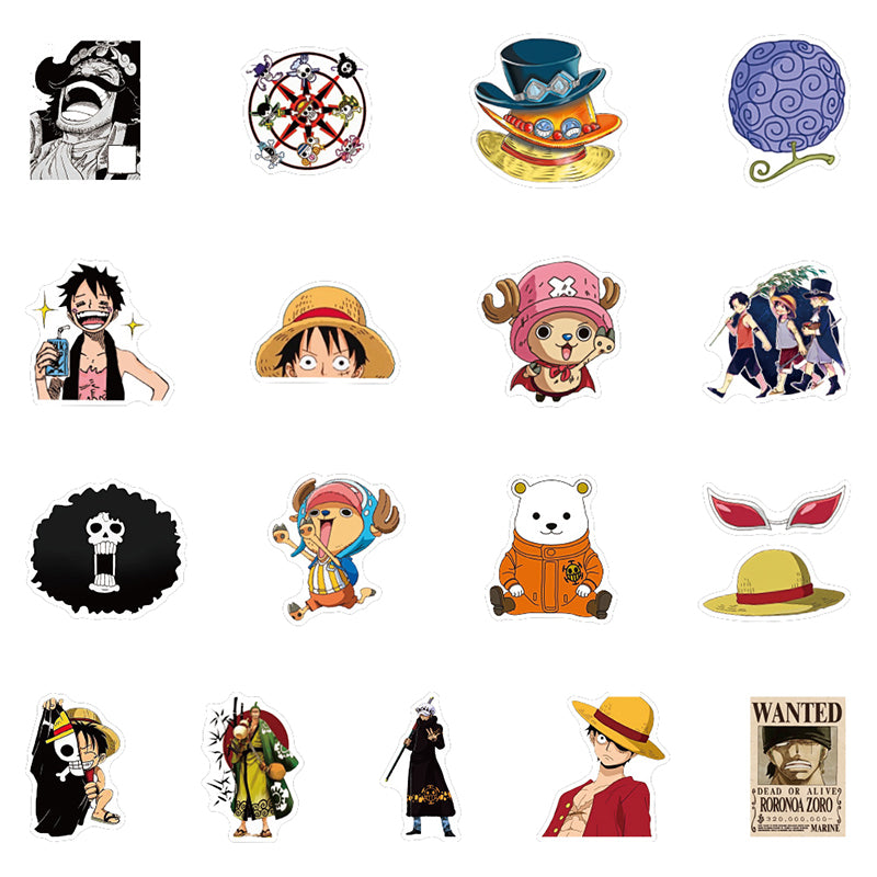 One Piece Phone Case Stickers