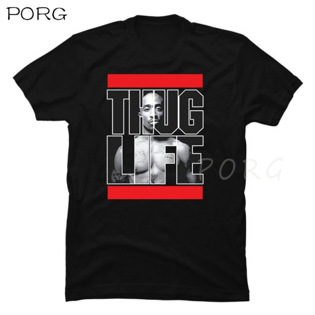 Graphic Tupac Thug Life Tee - Wurlis