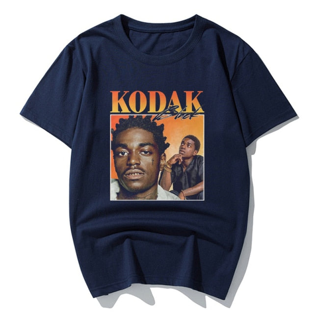 Graphic Kodak Black Printed Tee - Wurlis