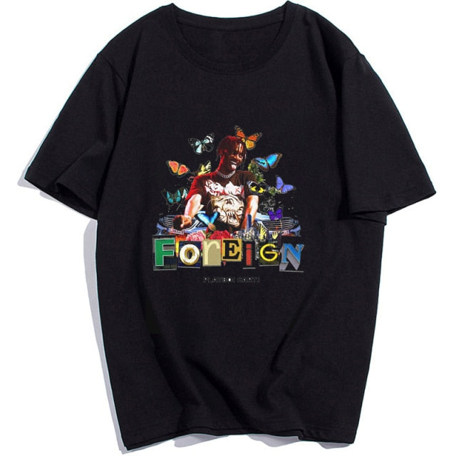 Graphic Playboi Carti Foreign Printed Tee - Wurlis