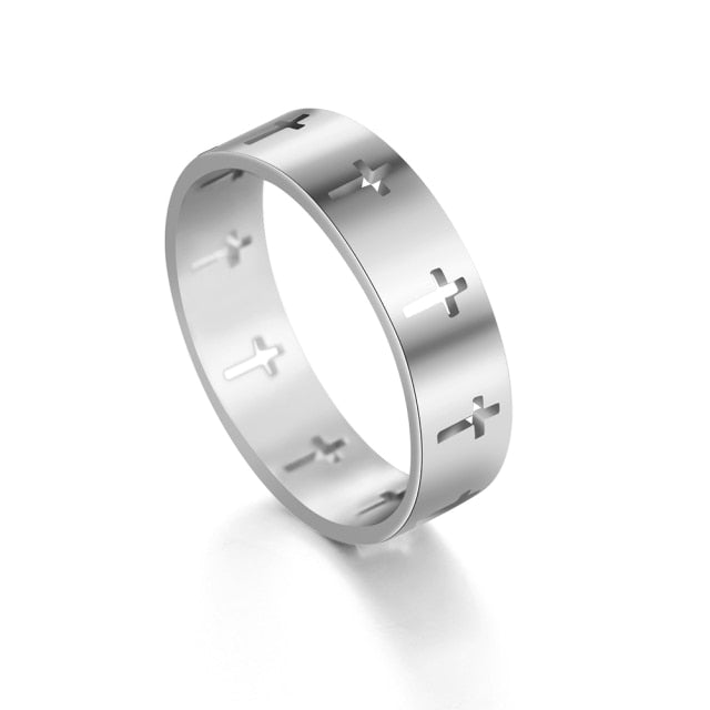 Refined & Casual Stainless Steel Ring - Wurlis