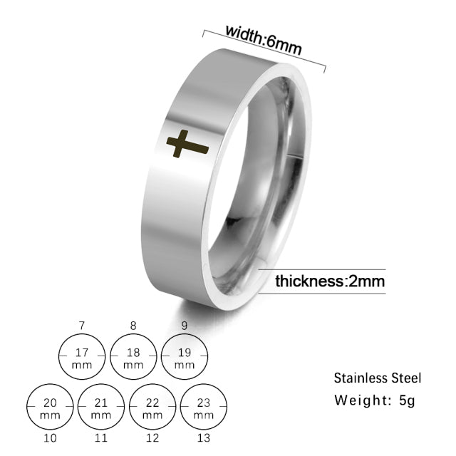 Refined & Casual Stainless Steel Ring - Wurlis