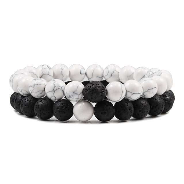 Beaded Lava Bracelet Set - Wurlis