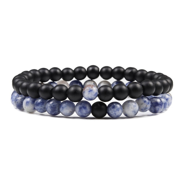 Beaded Lava Bracelet Set - Wurlis