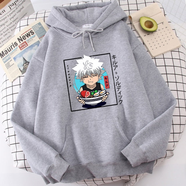 Cute Killua HxH Hoodie - Wurlis