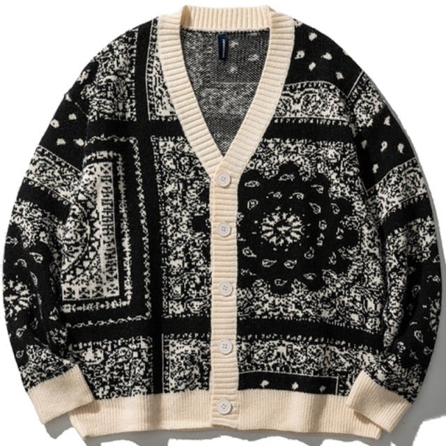 Knitted Cardigan Harajuku Sweater - Wurlis