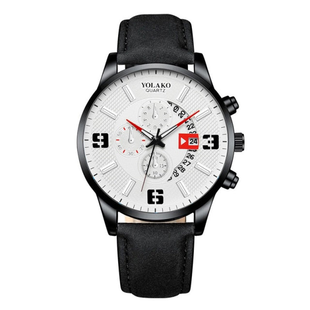 YOLAKO Stainless Steel Quartz Watch - Wurlis