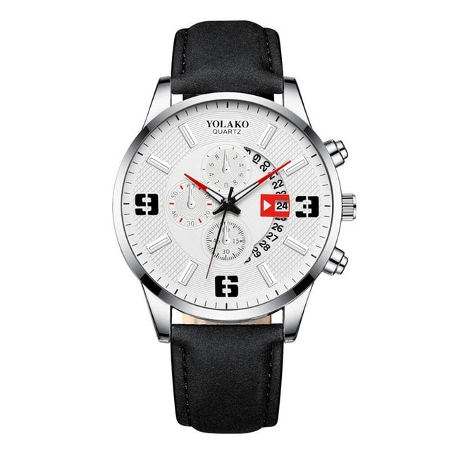 YOLAKO Stainless Steel Quartz Watch - Wurlis