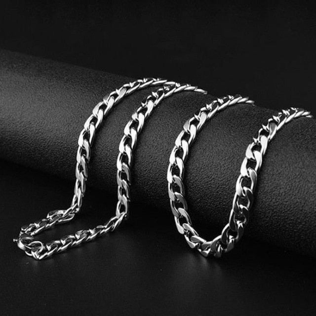 Stainless Steel Chain Necklace - Wurlis