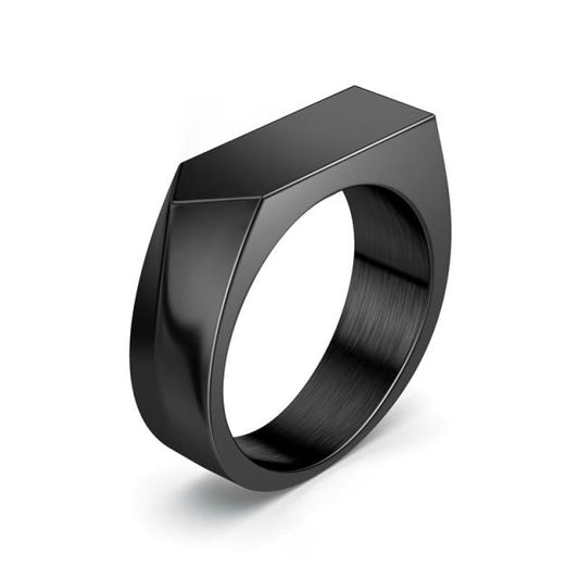 Smooth & Refined Stainless Steel Ring - Wurlis