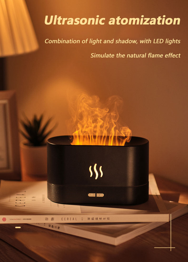 Ultrasonic Flame Humidifier