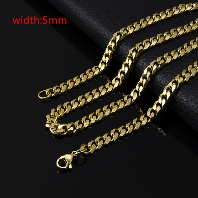 Cuban Rope Chain Necklace - Wurlis