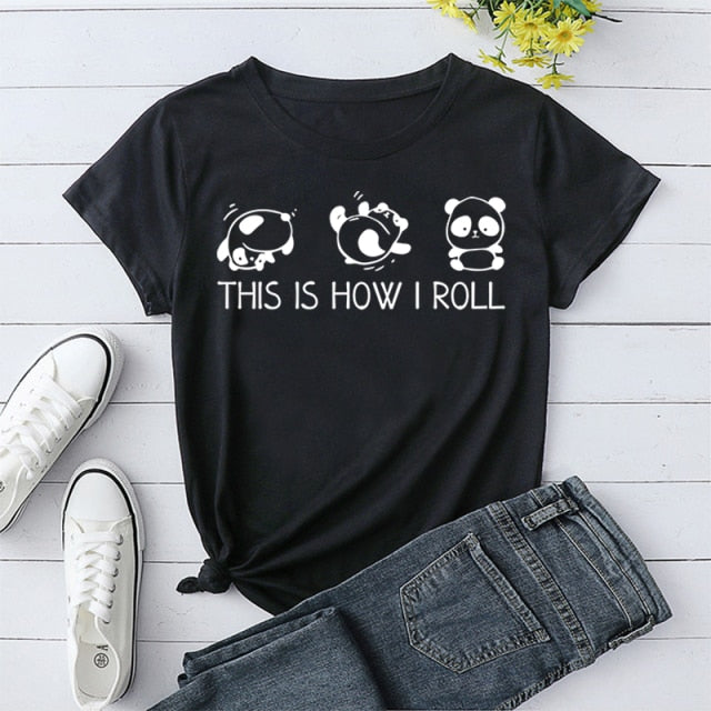 Graphic Panda Rolling Shirt - Wurlis