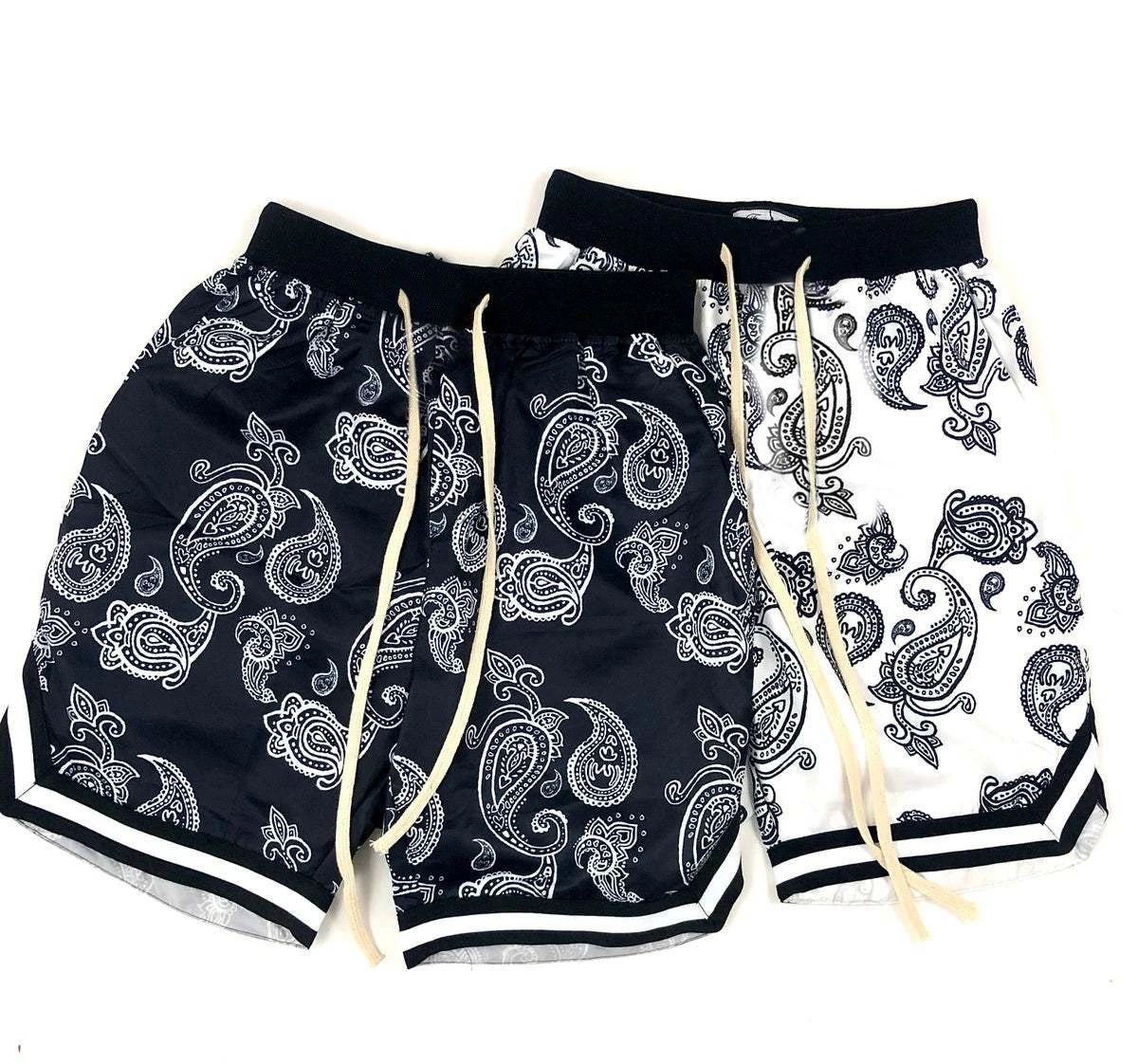 Harajuku Bandana Patterned Shorts - Wurlis