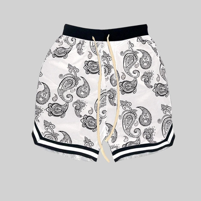 Harajuku Bandana Patterned Shorts - Wurlis