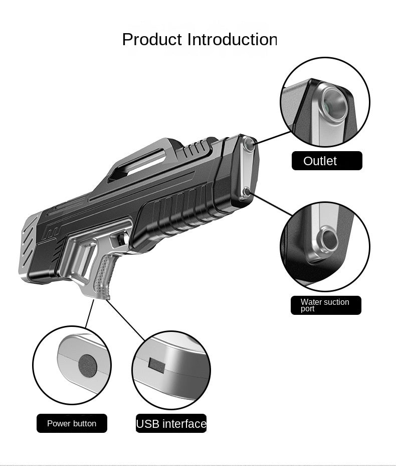 Automatic High Pressure Water Gun