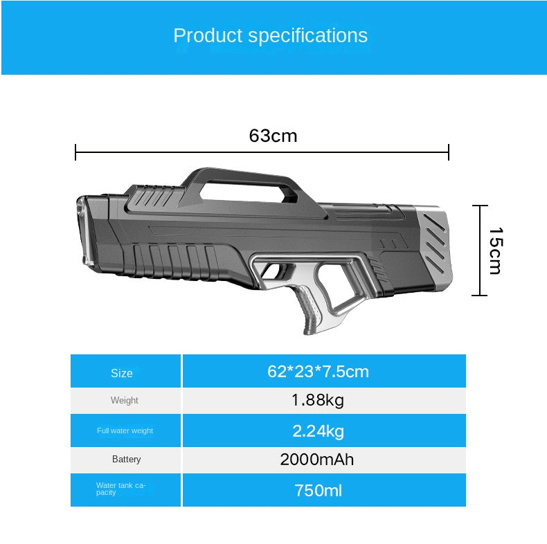 Automatic High Pressure Water Gun